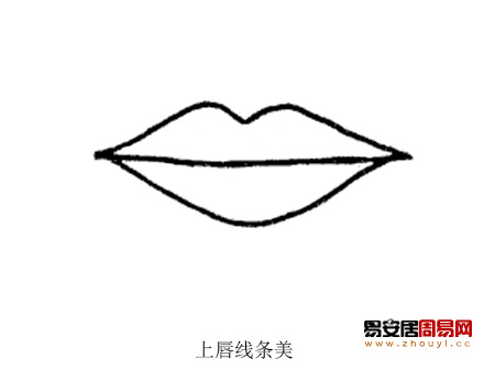 上唇线条美
