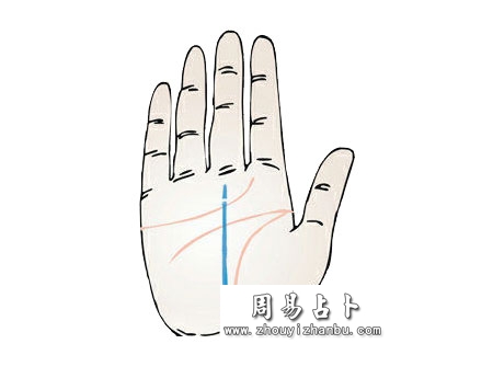 手相事业线断开