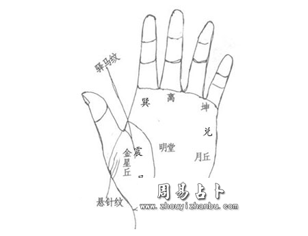 不同厚度太阴丘的性格