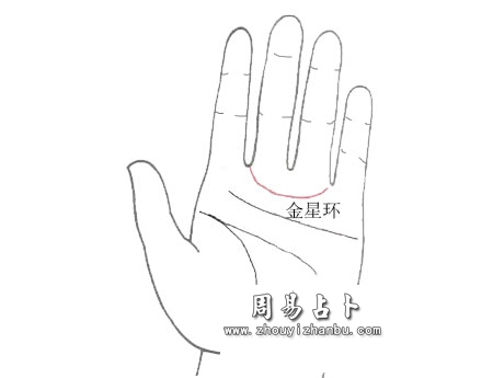 金星环清晰无断痕