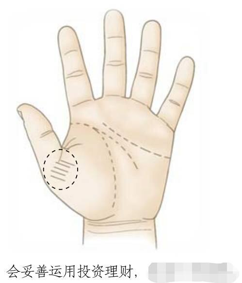 财源滚滚来的手相