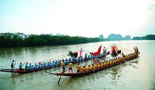 “端午节赛龙舟”民俗活动