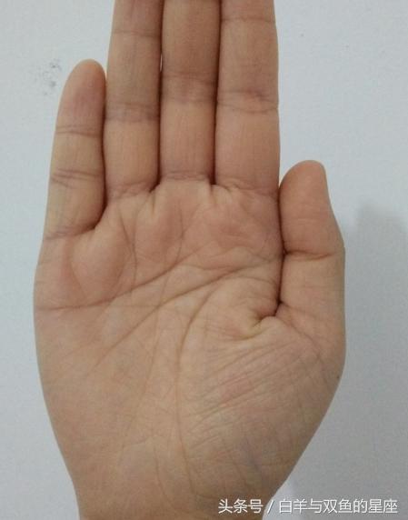 克夫的女人手相，晚年易孤苦无依